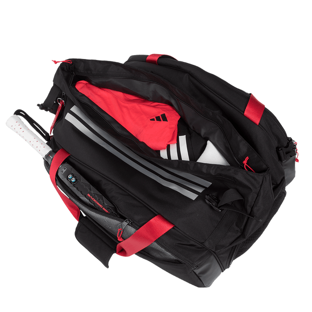 תיק פאדל ADIDAS RACKETBAG MULTIGAME BLACK/RED 3.4 (2025)