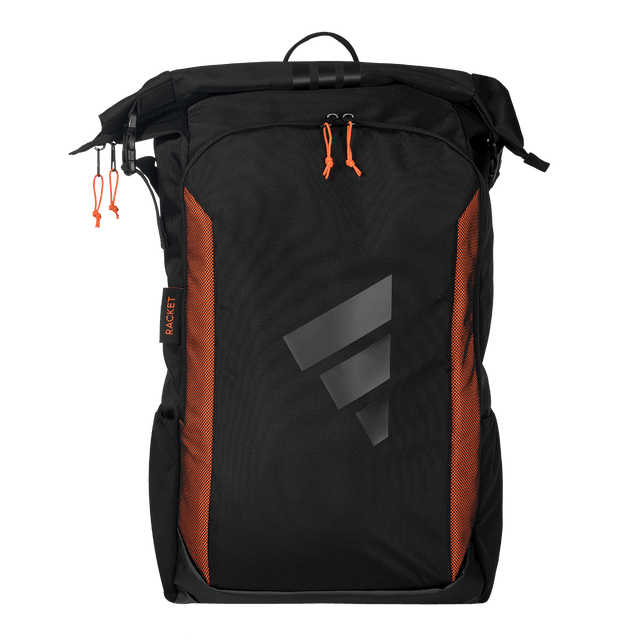 תיק גב פאדל  ADIDAS BACKPACK MULTIGAME BLACK/ORANGE 3.4 (2025)