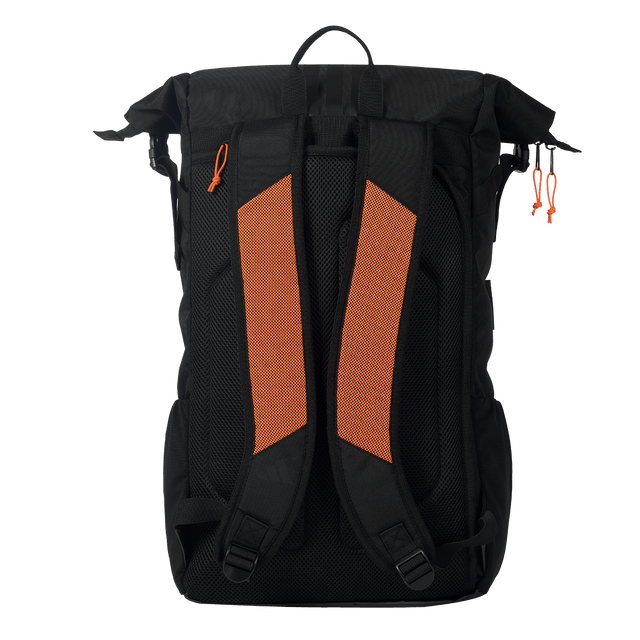 תיק גב פאדל  ADIDAS BACKPACK MULTIGAME BLACK/ORANGE 3.4 (2025)
