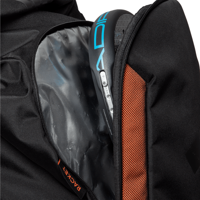 תיק גב פאדל  ADIDAS BACKPACK MULTIGAME BLACK/ORANGE 3.4 (2025)