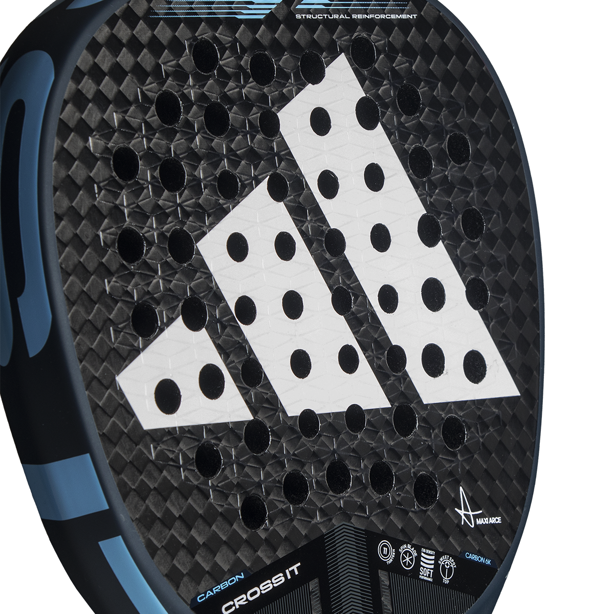 מחבט פאדל ADIDAS CROSS IT CARBON -MAXI ARCE RACKET (2025) 