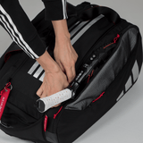 ADIDAS RACKETBAG MULTIGAME BLACK/RED 3.4 (2025)